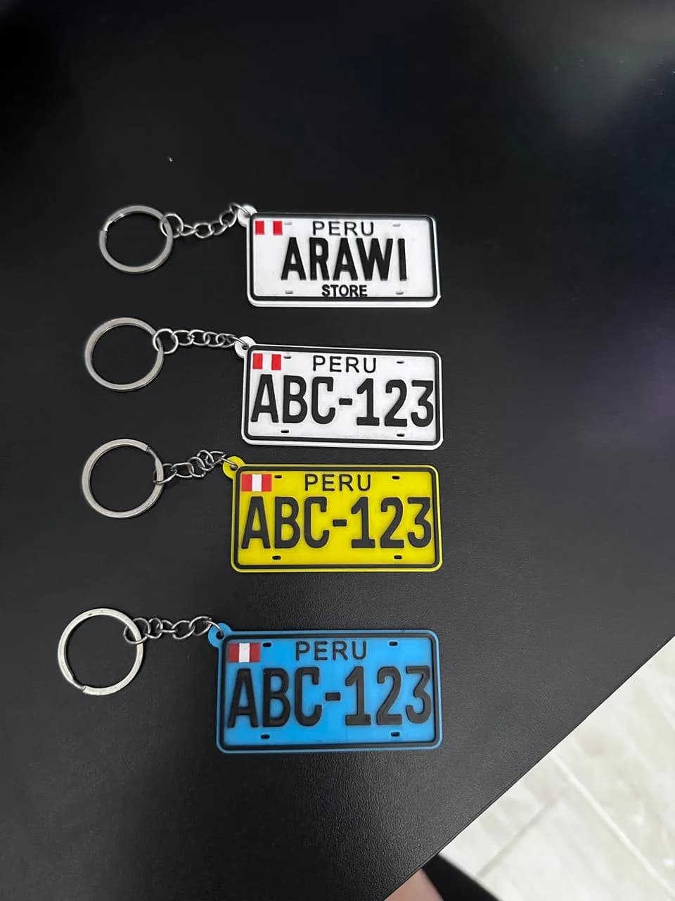 Placas de auto personalizado
