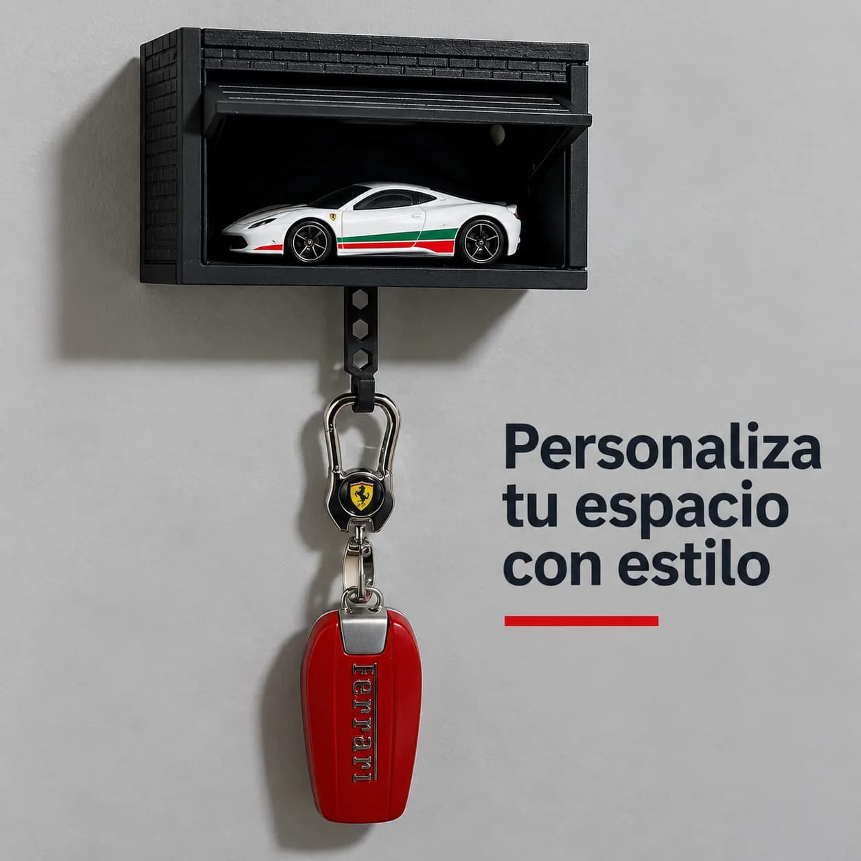 Mini Garage Porta Llaves Personalizado